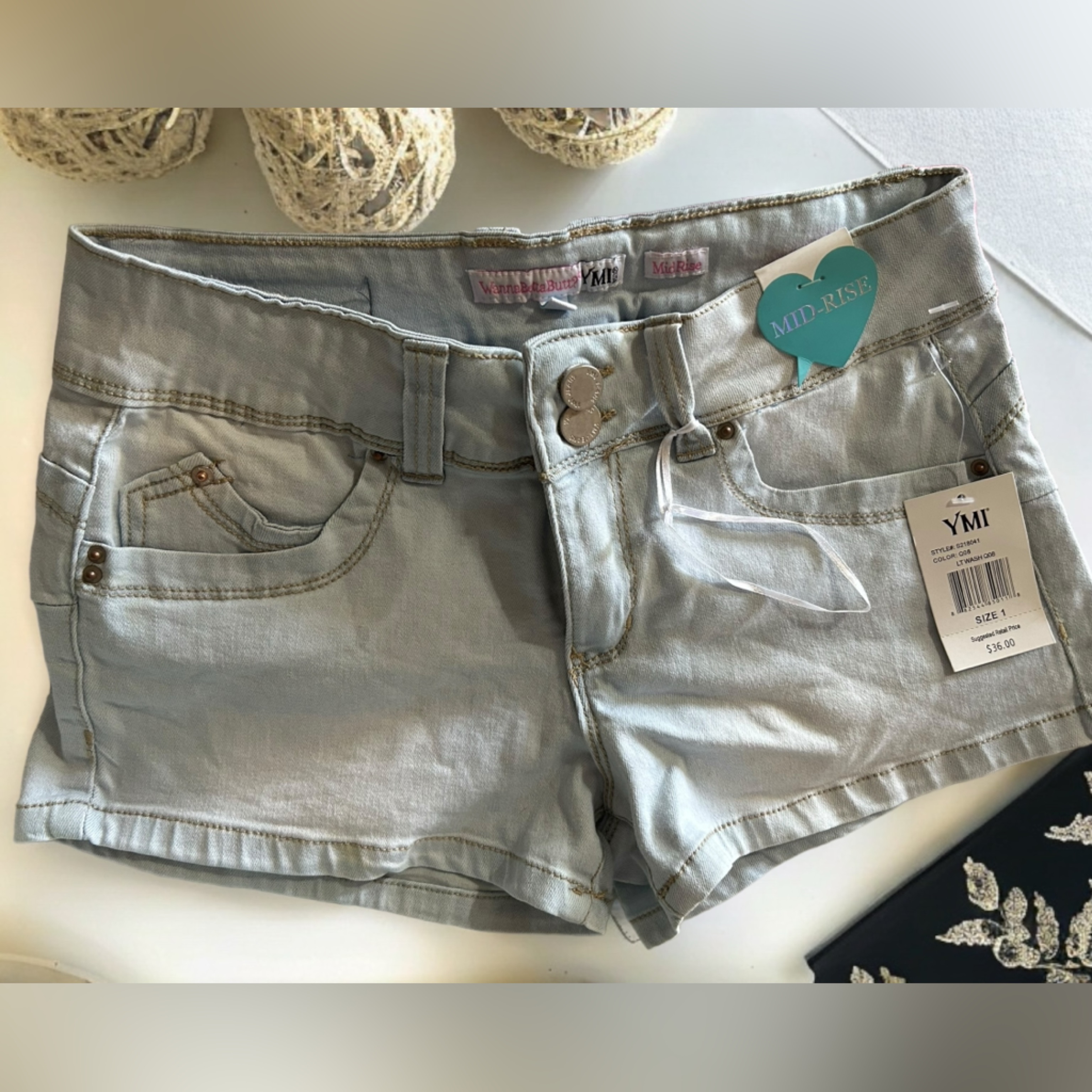 Ymi Denim Shorts